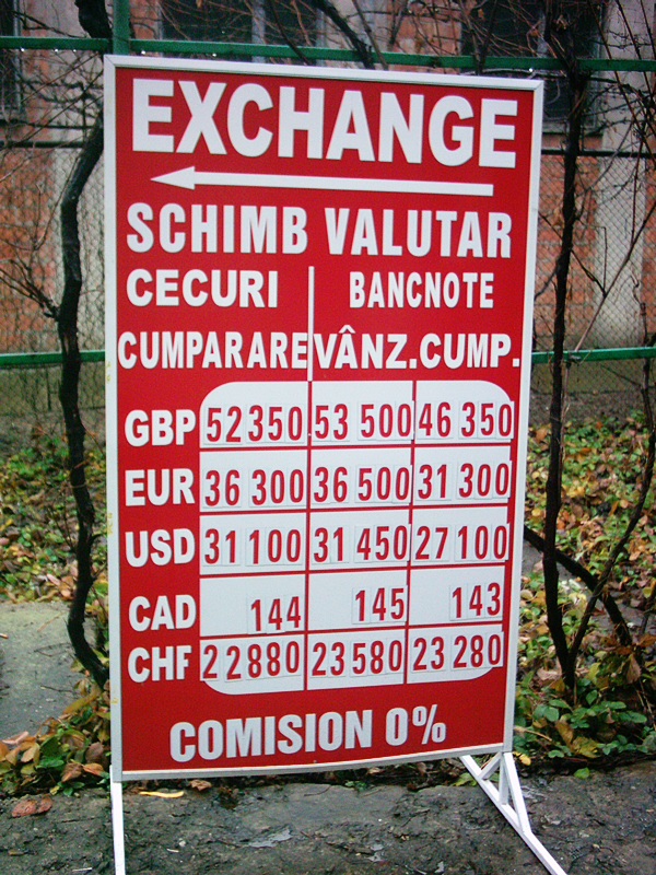 Panouri publicitare - EXCHANGE