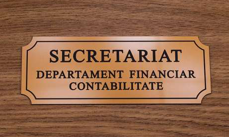 Semnalistica - SECRETARIAT